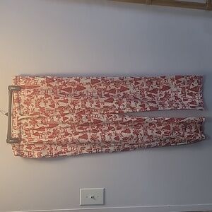 Burt's Bees Baby size XL organic cotton pajama pants winter Christmas deer